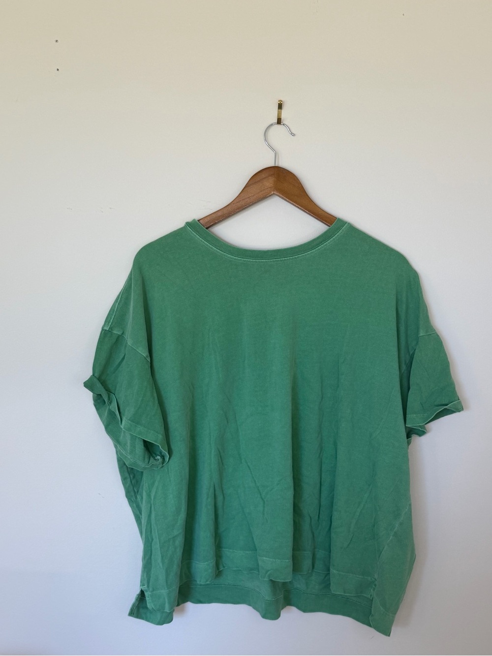 Old Navy Relaxed Green Short Sleeve Tee